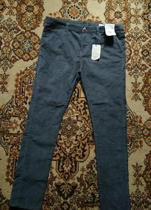 Фирменные английские легкие летние демисезонные стрейчевые джинсы штруксы denim co,новые с бирками, размер 36/32.