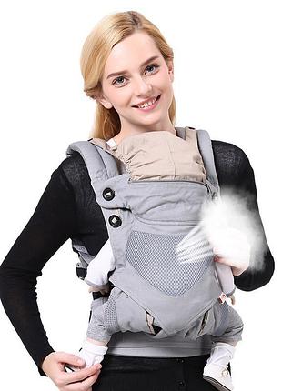 Эрго рюкзак, сумка-кенгуру, рюкзак-переноска jesse berry bbl1515 серый