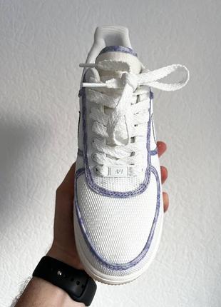 Кроссовки nike air force 1 violet2 фото