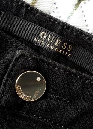 Черные джинсовые шорты guess оригинал черненные джинсовые шорты guess оригинал3 фото