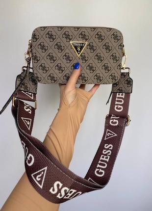 Сумка кросбоді guess small grey