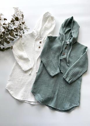 Дитяча муслінова туніка від сонця