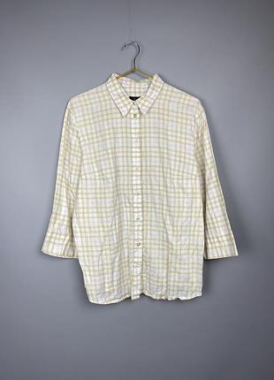 Женская рубашка в клетку daks london