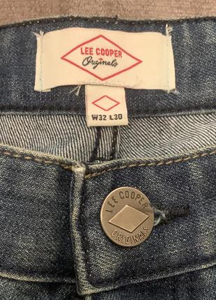 Джинсы мужские lee cooper  размер w32 l308 фото