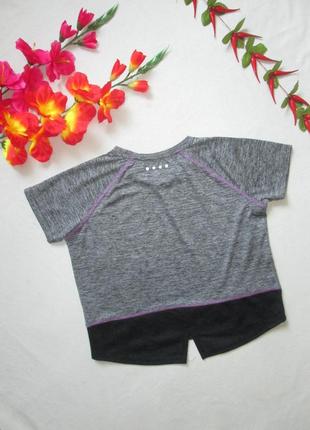 Суперова укорочена підліткова спортивна футболка сірий меланж з написом souluxe6 фото