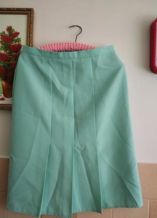 Мятная юбка новая