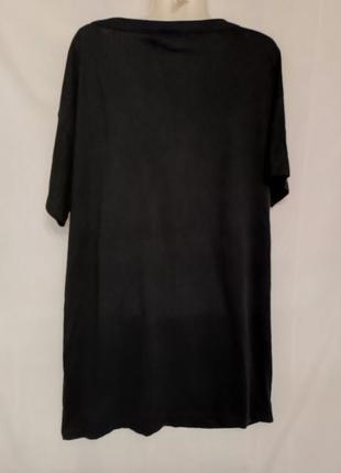 Сукня котонова чорного кольору asos xl/14/423 фото