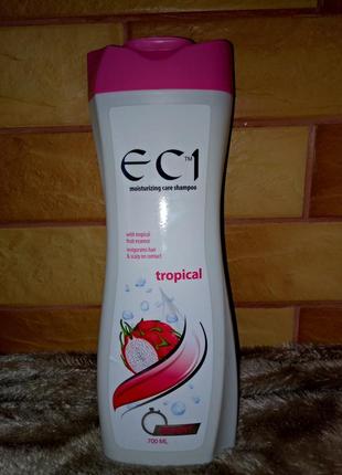 Шампунь для волосся "тропічні фрукти" ec1, 700 мл