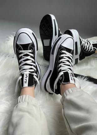 Кеды на платформе converse run star legacy cx black.7 фото