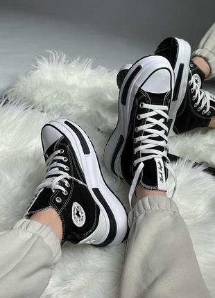 Кеды на платформе converse run star legacy cx black.8 фото