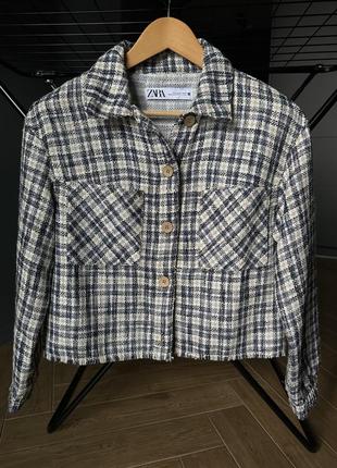 Сорочка в клітку zara