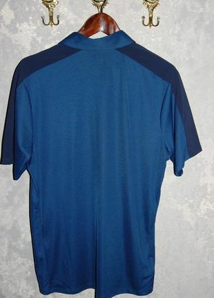 Футболка рубашка поло треккинговое на молнии salomon advanced skin active dry, оригинал,  l2 фото
