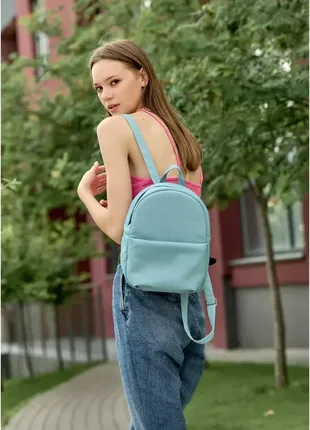 Жіночий рюкзак sambag brix kqh блакитний2 фото