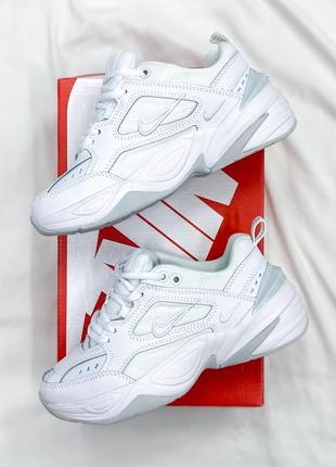 Nike m2k tekno white шикарные женские кроссовки найк текно