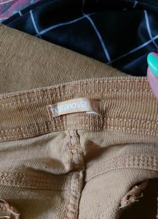 💙💛❤️ круті мікровельветові джинси skinny гірчичного кольору5 фото