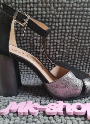 Жіночі босоніжки, туфлі unisa з натуральної шкіри оригінал 36,40р. 3u33