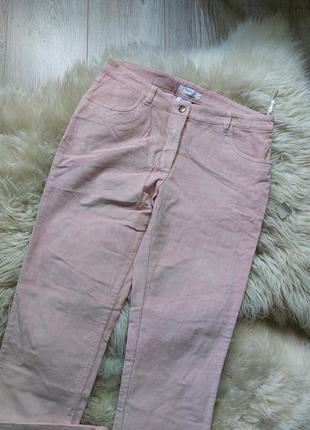 ❤️💛💙 нереально классные микровельветовые розовые джинсы2 фото