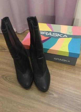 Шкіряні зимові чоботи braska