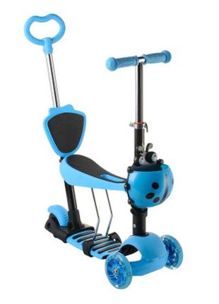Самокат scooter 5 в 1 fys-2864 blue (920693)