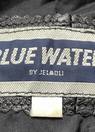 Жилет кожаный blue water, jelmoli, оригинальный, m, как новый!8 фото