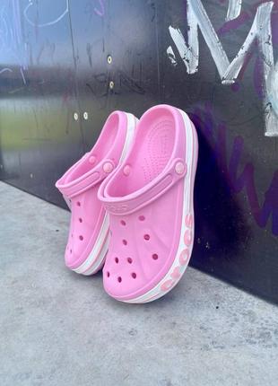 Crocs pink💟9 фото