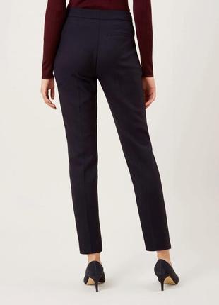 100% шерсть люкс бренд шерстяные базовые теплые брюки высокая посадка супер качество hobbs4 фото