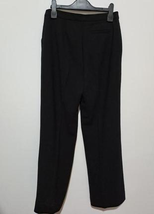 100% шерсть люкс бренд шерстяные базовые теплые брюки высокая посадка супер качество hobbs8 фото