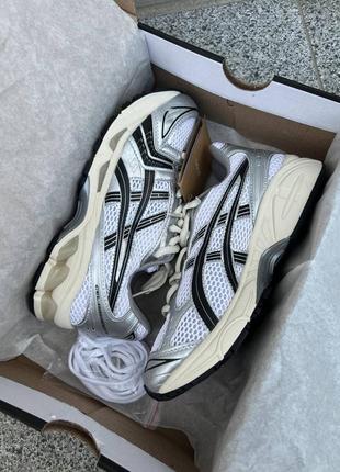 Женские кроссовки asics gel-kayano 14 black silver7 фото