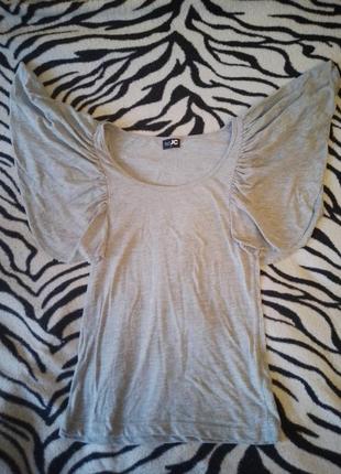 Нежная футболка летучая мышь на 40-44 раз