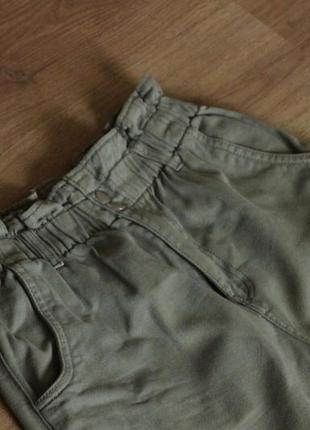 Брюки джинсы зеленые 👖 h&amp;m7 фото