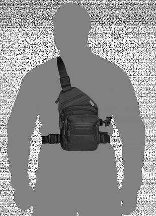 Сумка gunner sling black 2