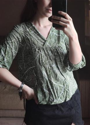 Летняя стильная блуза3 фото