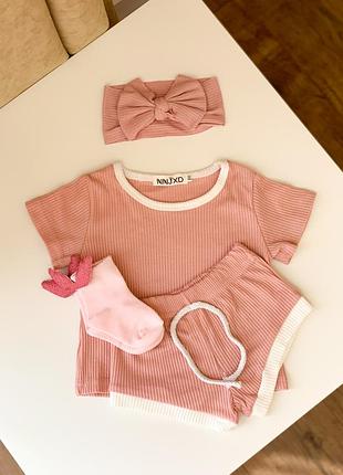 Летние детские костюмчики