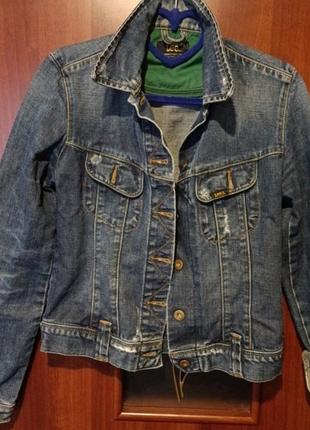 Lee,джинсовая куртка для девочки р.xs