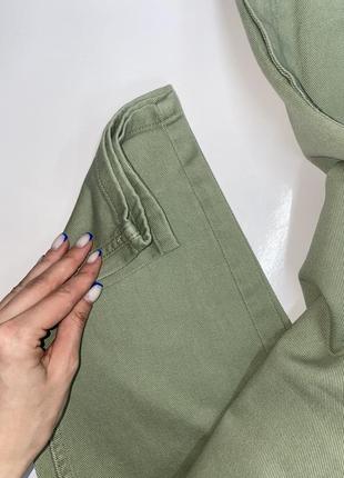 Новые джинсы слоучи оливковые, с этикетками, бренд f&amp;f3 фото
