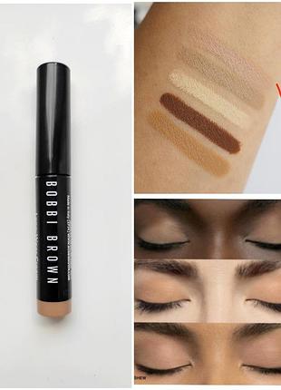 Матовые тени в стике bobbi brown long-wear cream shadow stick