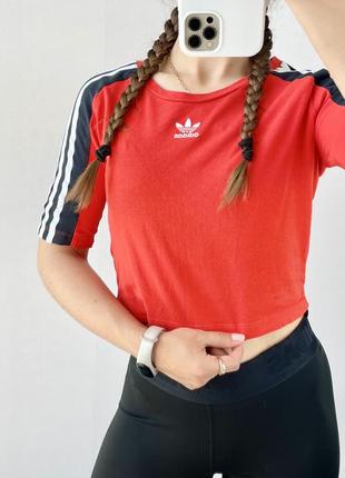 Топ adidas original оригінал кроп топ футболка оригинал3 фото