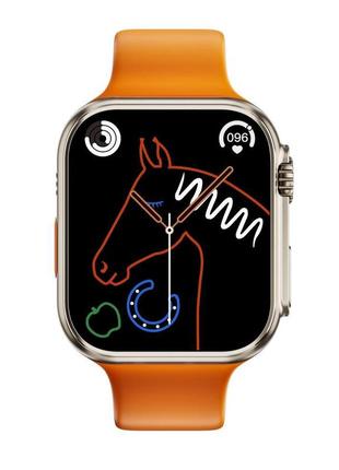 Смарт часы xo m8 mini цвет оранжевый