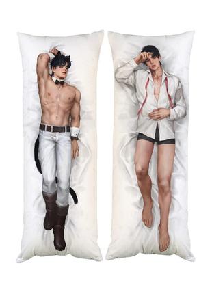 Подушка дакимакура парень мечты аниме неко декоративная ростовая подушка для обнимания