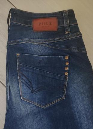 Крутые джинсы pulz jeans женские оригинал идеал w30 длина 107 на высокий рост4 фото