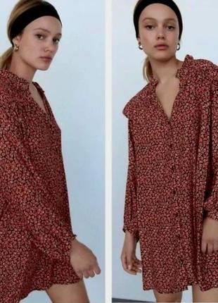 Сукня міні від zara вільного крою