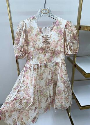 Платье цветы