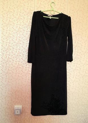 Плаття чорне з блискітками/ сукня1 фото