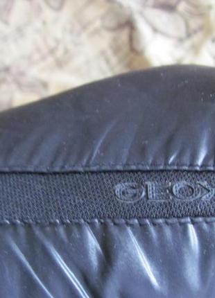 Geox. куртка пуховик. черная. с пелериной. зимняя.7 фото