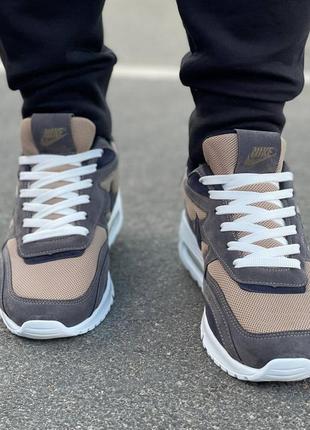 Літні чоловічі кросівки в сітку nike air 🆕 легкі найк аір