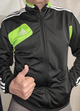 Спорт стокова  оригінальна кофта мастерка олімпійка.adidas.л-хл.
