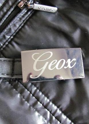 Geox. куртка пуховик. чорна. з пелериною. зимова.10 фото