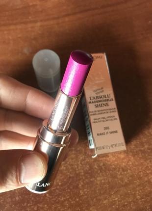 Lancôme l’absolu mademoiselle shine поживна помада