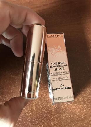 Lancôme l’absolu mademoiselle shine поживна помада3 фото