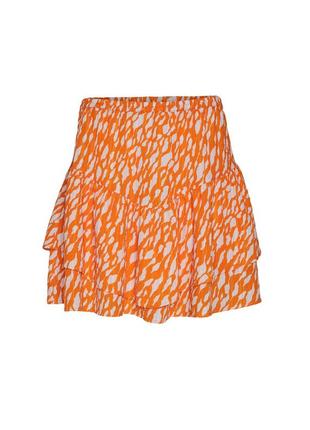 Летняя юбка vero moda daisy tiered mini skirt, m